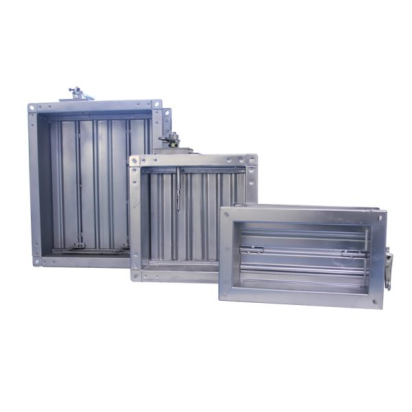 Fire Ventilation Series Square Fire Smoke Exhaust Damper